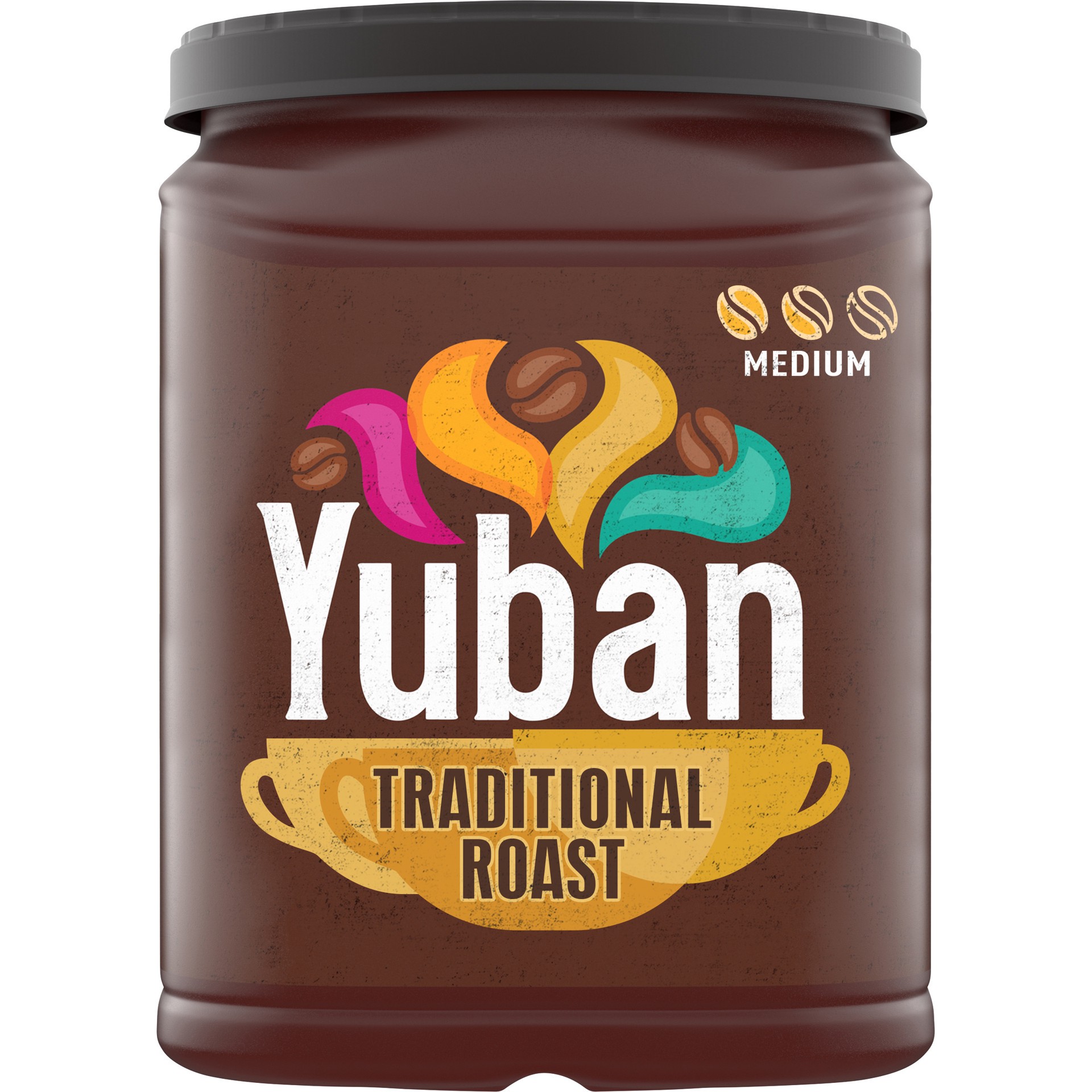 slide 1 of 9, Yuban Traditional Roast Medium Roast Ground Coffee, 42.5 oz Canister, 42.5 oz