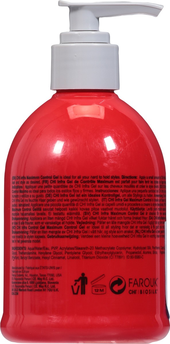 slide 5 of 9, CHI Maximum Control Gel 8 fl oz, 8 fl oz
