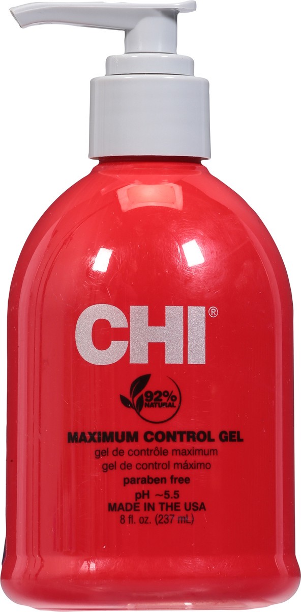 slide 4 of 9, CHI Maximum Control Gel 8 fl oz, 8 fl oz