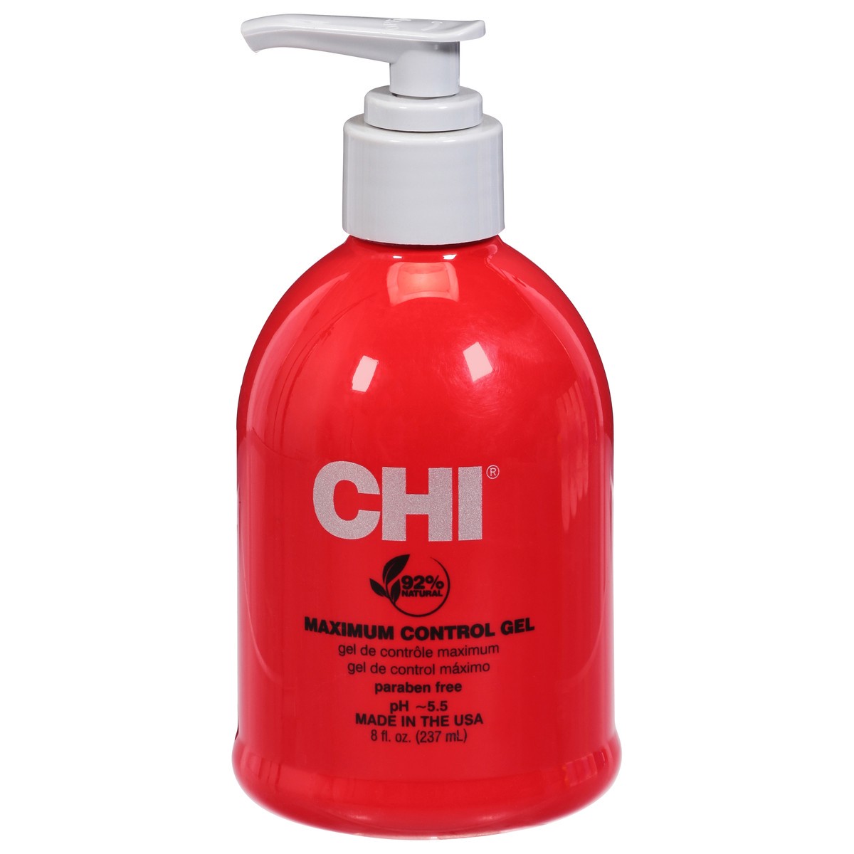 slide 1 of 9, CHI Maximum Control Gel 8 fl oz, 8 fl oz