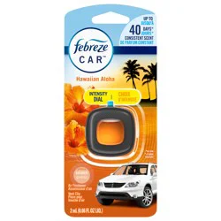 Febreze Car Air Freshener, Odor-Fighting Automotive Vent Clip, Hawaiian Aloha Scent, 1 Count