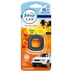 Febreze Car Air Freshener, Odor-Fighting Automotive Vent Clip, Hawaiian Aloha Scent, 1 Count