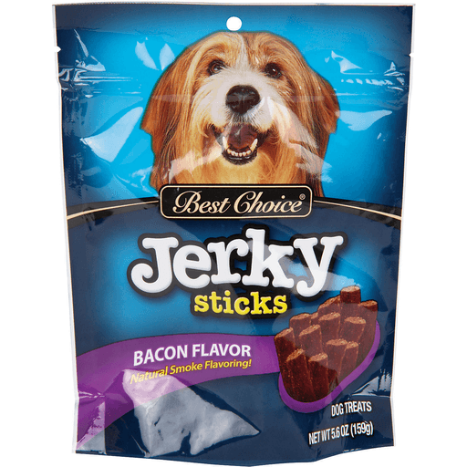 slide 1 of 1, Best Choice Bacon Flavor Jerky Sticks, 5.6 oz