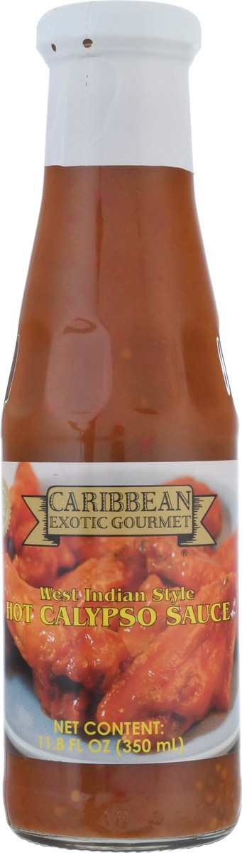 slide 1 of 9, Caribbean Exotic Gourmet Carribean Exotic Hot Calypso Sauce, 11.8 fl oz