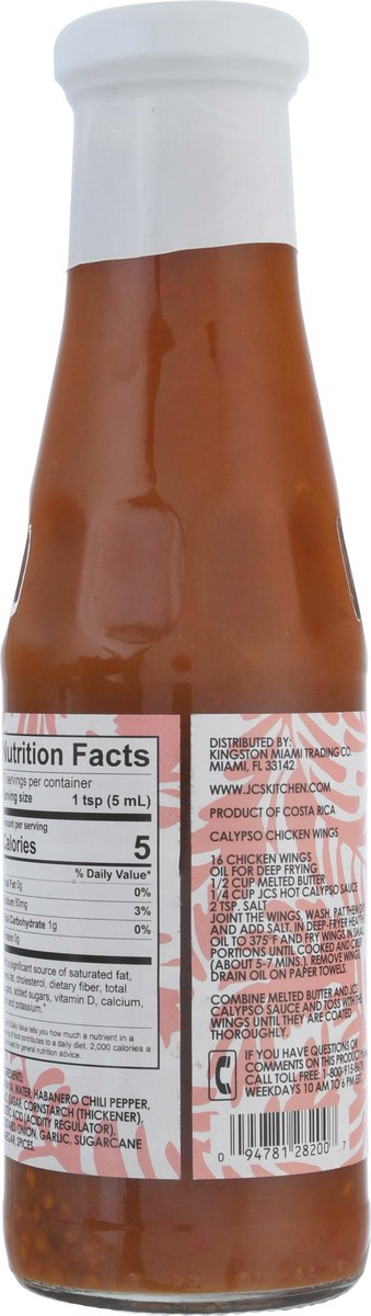 slide 8 of 9, Caribbean Exotic Gourmet Carribean Exotic Hot Calypso Sauce, 11.8 fl oz