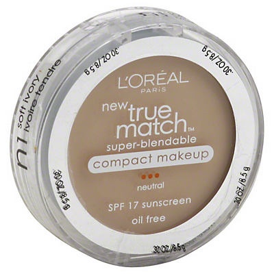 slide 1 of 1, L'Oréal Paris Neutrals True Match Compact Makeup - Soft Ivory, 0.03 oz