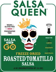 Salsa Queen Freeze-Dry Roasted Tomatillo Salsa