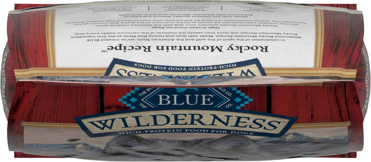 slide 10 of 12, Blue Buffalo Wilderness Rocky Mountain Recipe High Protein, Natural Adult Dry Dog Food, Red Meat 4-lb, 4 lb