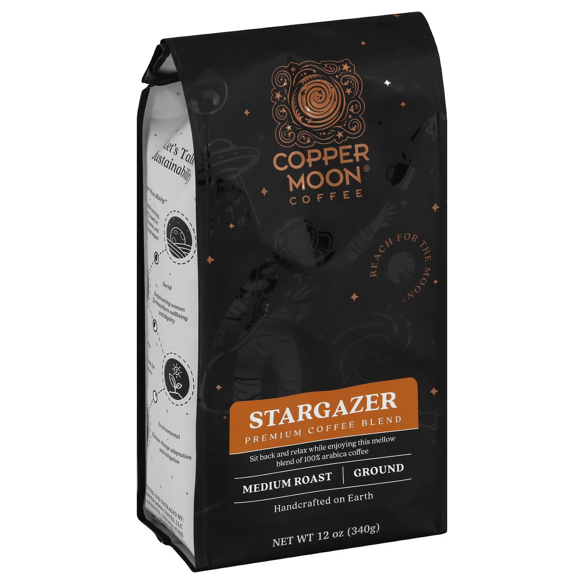 slide 3 of 9, Copper Moon Stargazer Ground- 12 oz, 12 oz