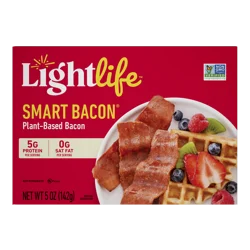 Lightlife Smart Bacon Plant-Based Vegan Bacon Strips