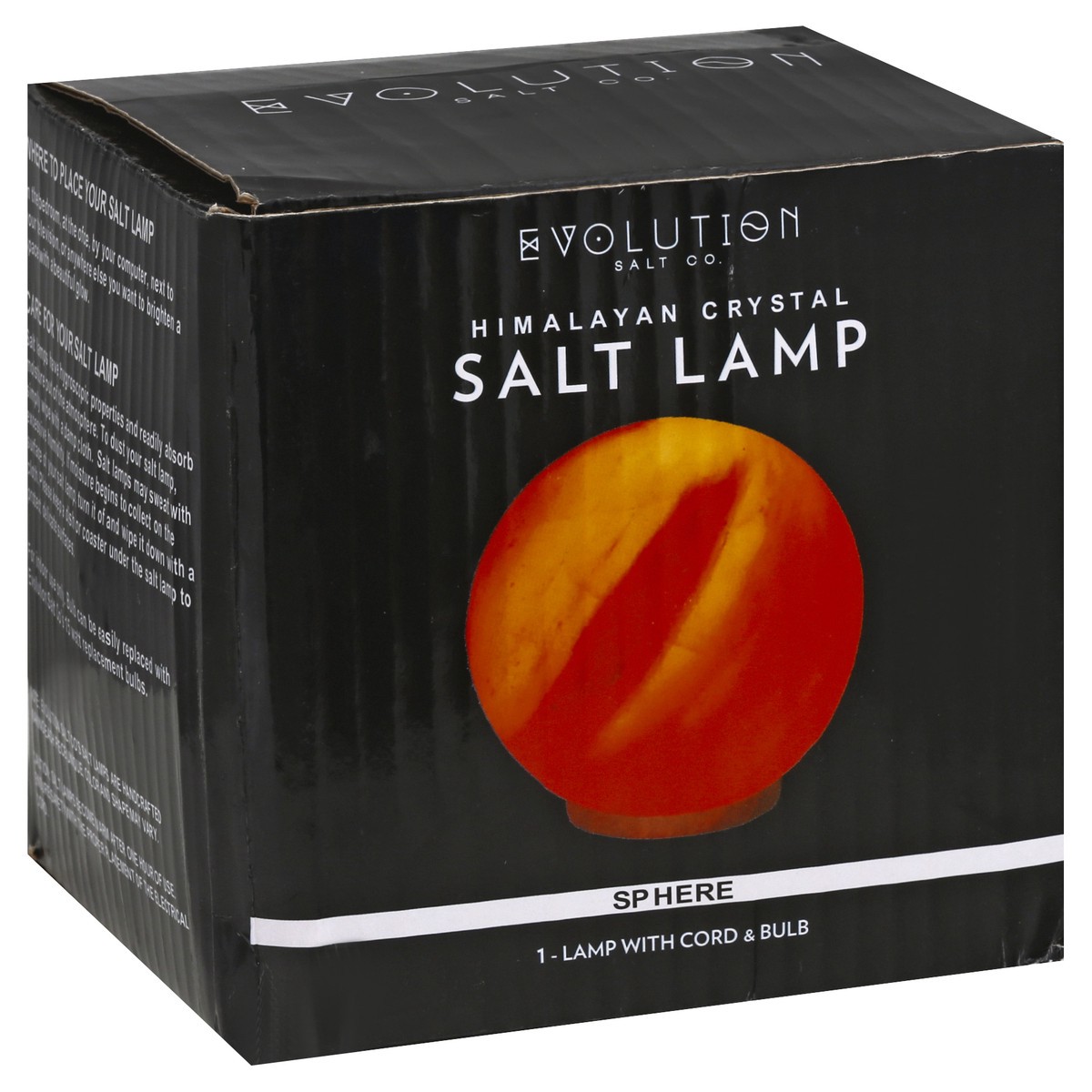 slide 6 of 10, Evolution Salt Evolution Sphere Salt Lamp 6In, 1 ct