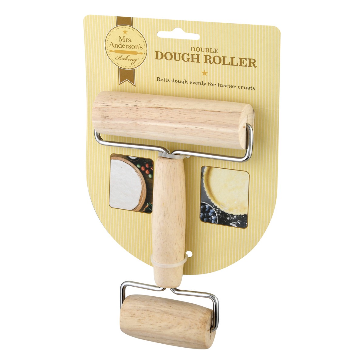 slide 4 of 11, Mrs. Anderson's Baking Nordic Ware Double Dough Roller, 1 ct