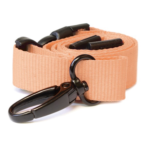 slide 1 of 3, MyID Lanyard, 20"", Peach Fuzz, 1 ct