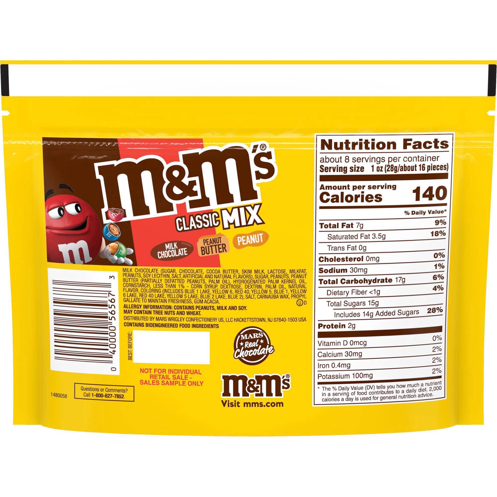 slide 2 of 15, M&M's Classic Mix Chocolate Candy, Sharing Size - 8.3oz, 8.3 oz