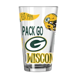 Packers Native 16 oz Pint Glass