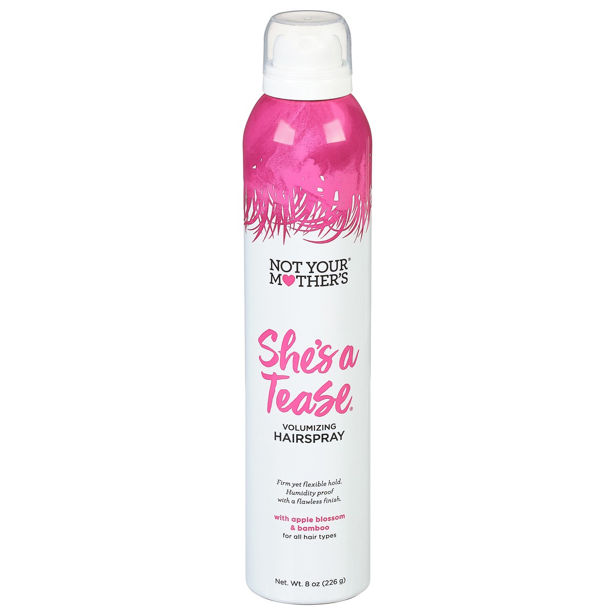 slide 7 of 13, Not Your Mother's She's A Tease Volumizing Hairspray, Apple Blossom & Bamboo, 8 oz