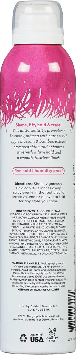 slide 6 of 13, Not Your Mother's She's A Tease Volumizing Hairspray, Apple Blossom & Bamboo, 8 oz