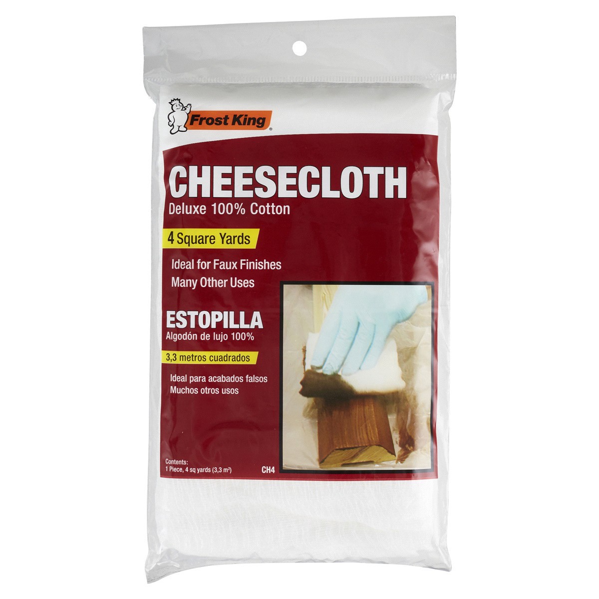 slide 1 of 5, Frost King Cotton Cheesecloth, 1 ct