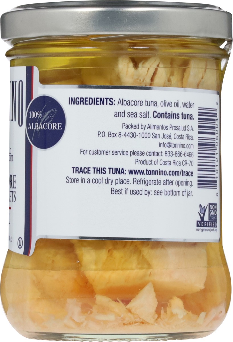 slide 8 of 13, Tonnino Albacore Tuna Olive Oil, 6.3 oz