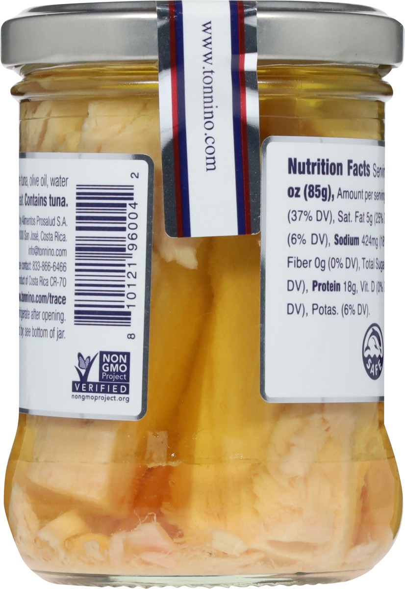 slide 7 of 13, Tonnino Albacore Tuna Olive Oil, 6.3 oz