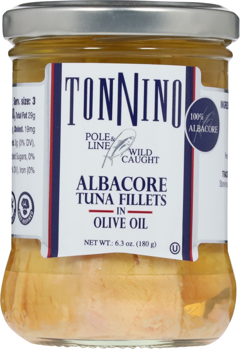 slide 12 of 13, Tonnino Albacore Tuna Olive Oil, 6.3 oz