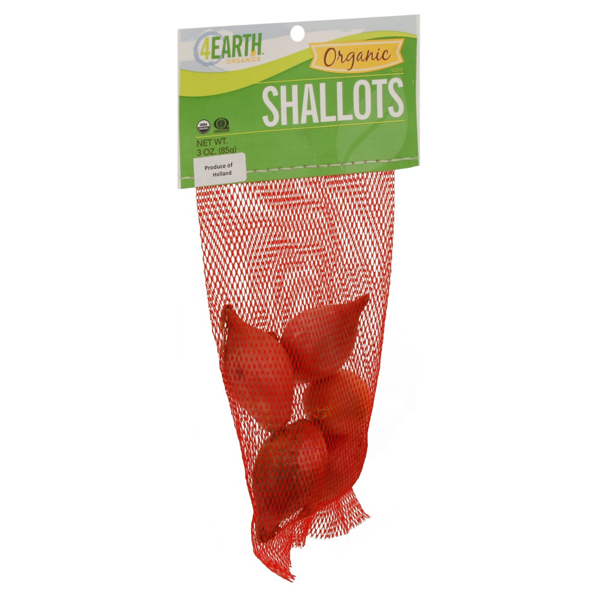 slide 2 of 9, 4Earth Farms Organic Shallots 3 oz, 3 oz