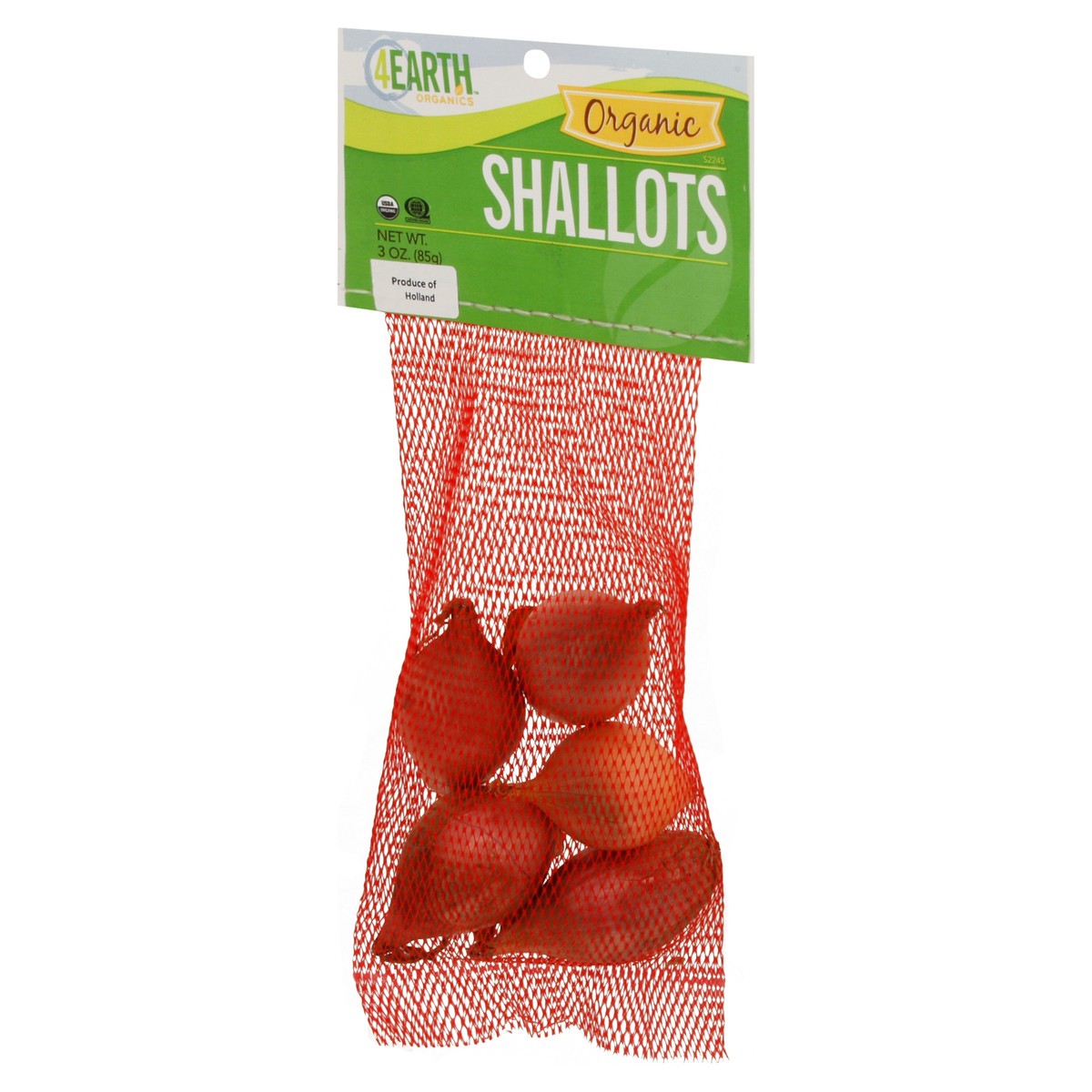 slide 4 of 9, 4Earth Farms Organic Shallots 3 oz, 3 oz