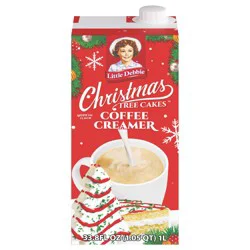 Little Debbie Christmas Tree Cakes Coffee Creamer 33.8 fl oz