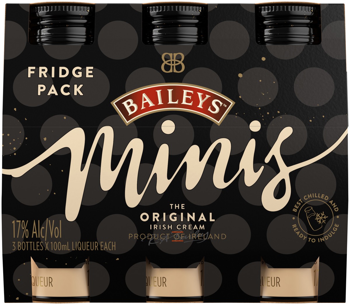 slide 1 of 4, Bailey's Minis The Original Irish Cream Liqueur, 100 ml