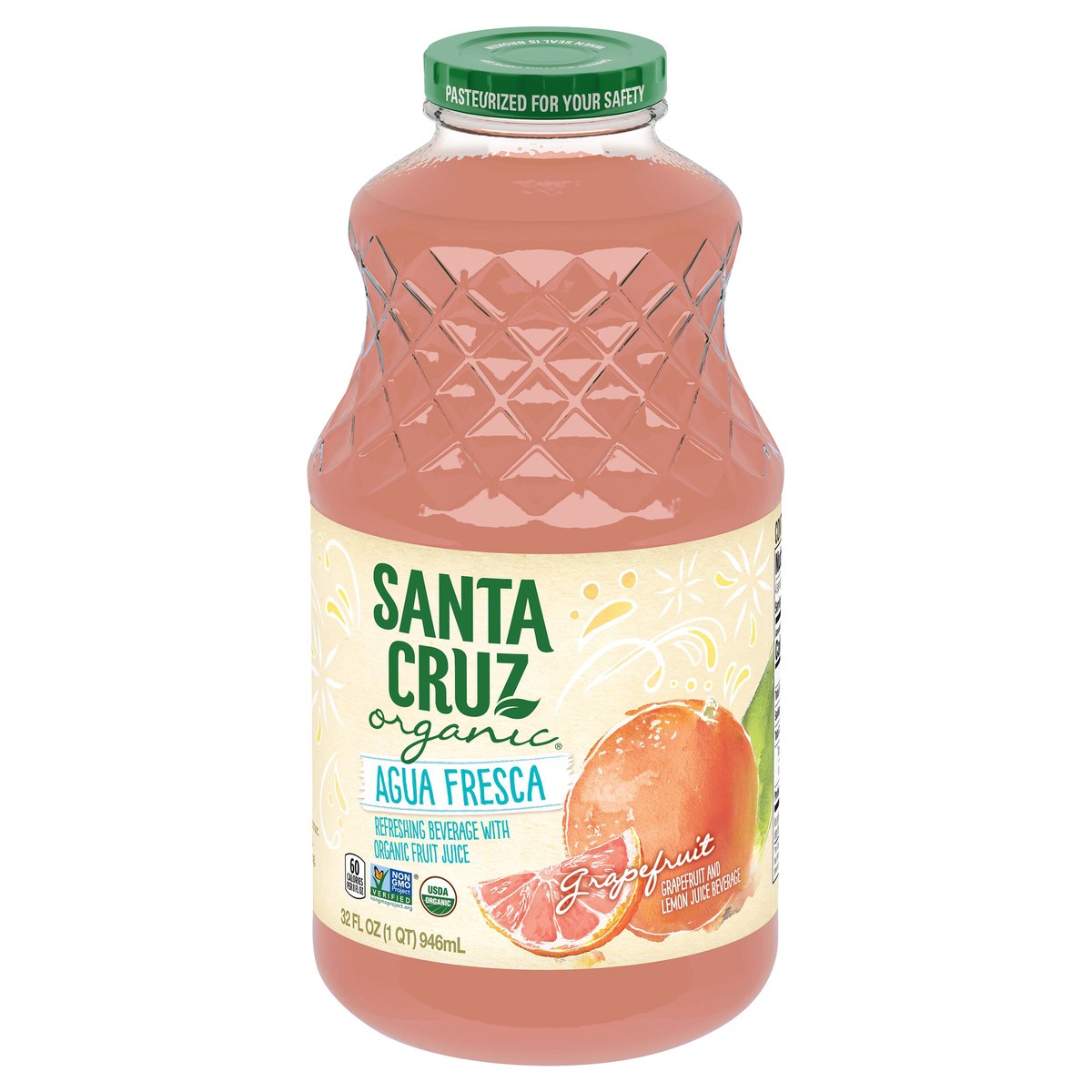 slide 6 of 8, Santa Cruz Organic Beverage - 32 fl oz, 32 fl oz