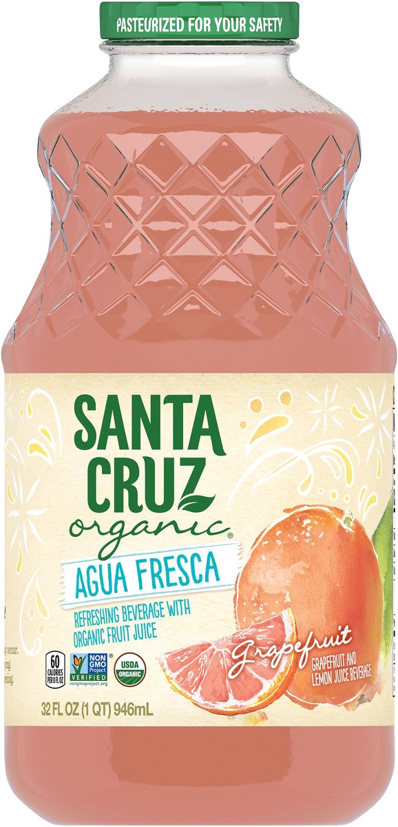 slide 2 of 8, Santa Cruz Organic Beverage - 32 fl oz, 32 fl oz