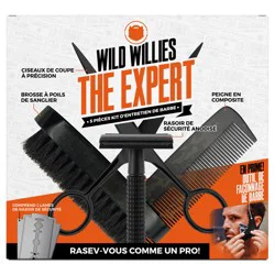 Wild Willies The Expert Beard Grooming Kit - 8 Piece