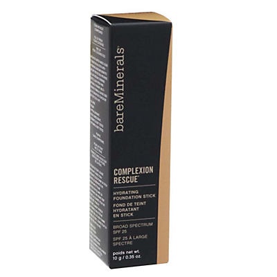 slide 1 of 1, bareMinerals Complexion Rescue Foundation Stick SPF 25 Desert, 0.35 oz