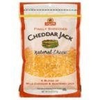 slide 1 of 1, ShopRite Shredded Cheddar Jack Cheese, 8 oz