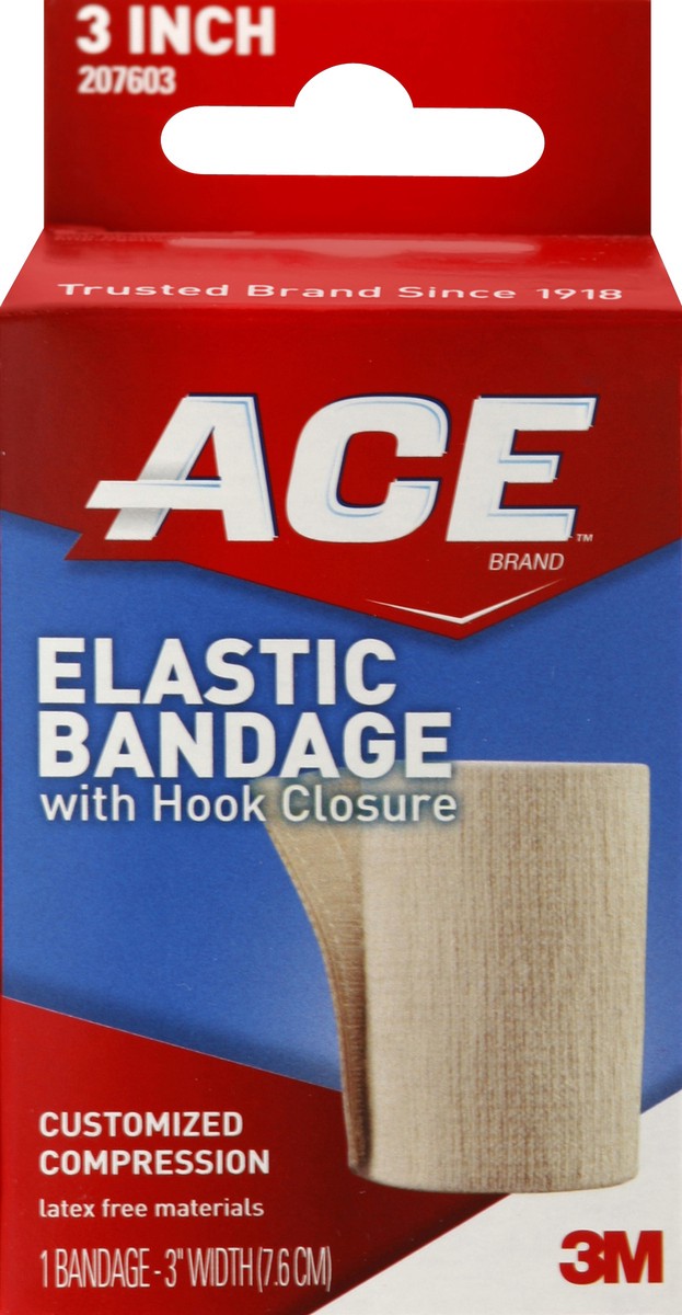 slide 1 of 5, Ace Velcro Bandage 3 Inch, 1 ct