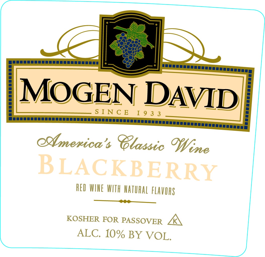 slide 2 of 3, Mogen David Blackberry Red Wine, 1.5 liter