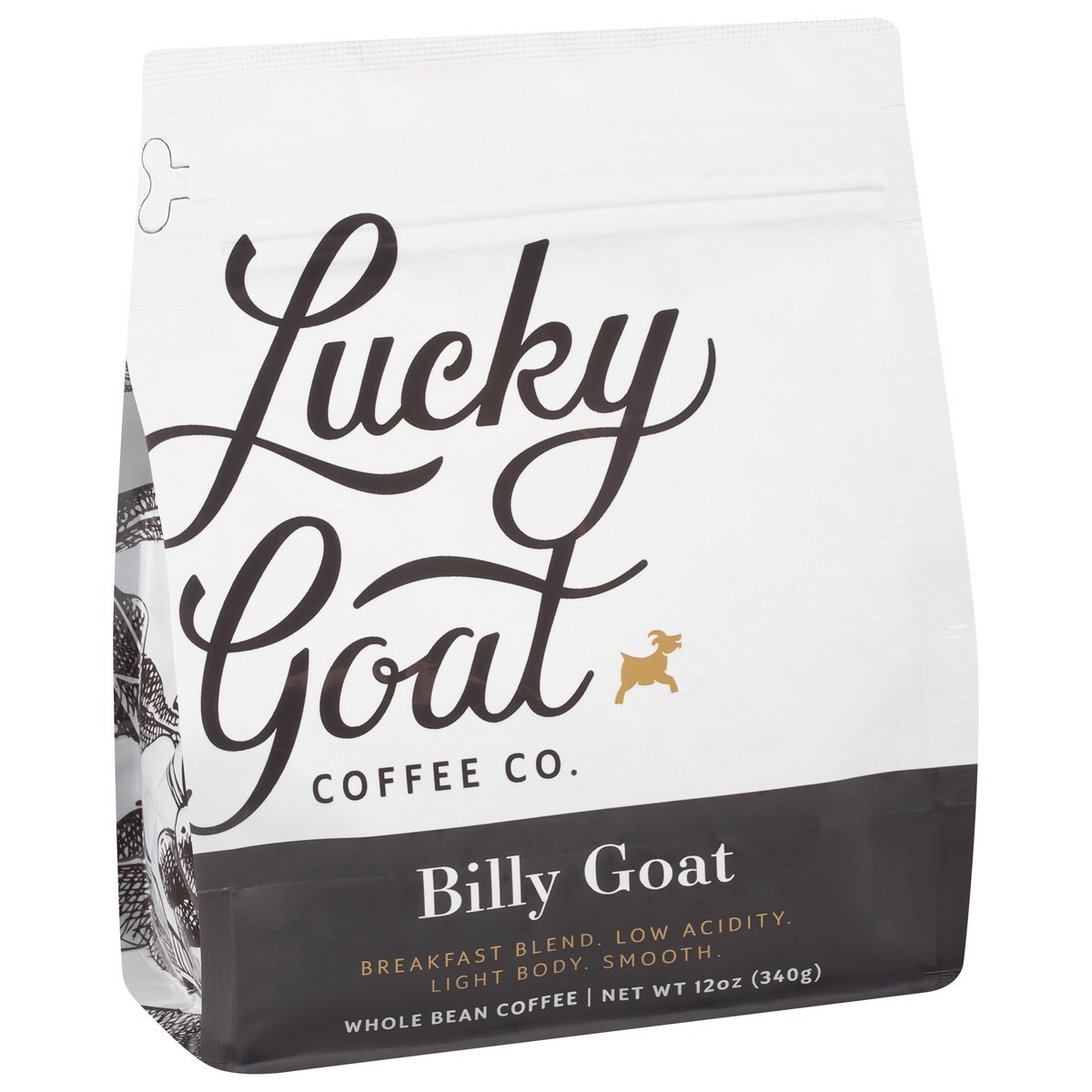 slide 2 of 4, Lucky Goat Coffee Co. Coffee, Whole Bean, Billy Goat, 12 oz