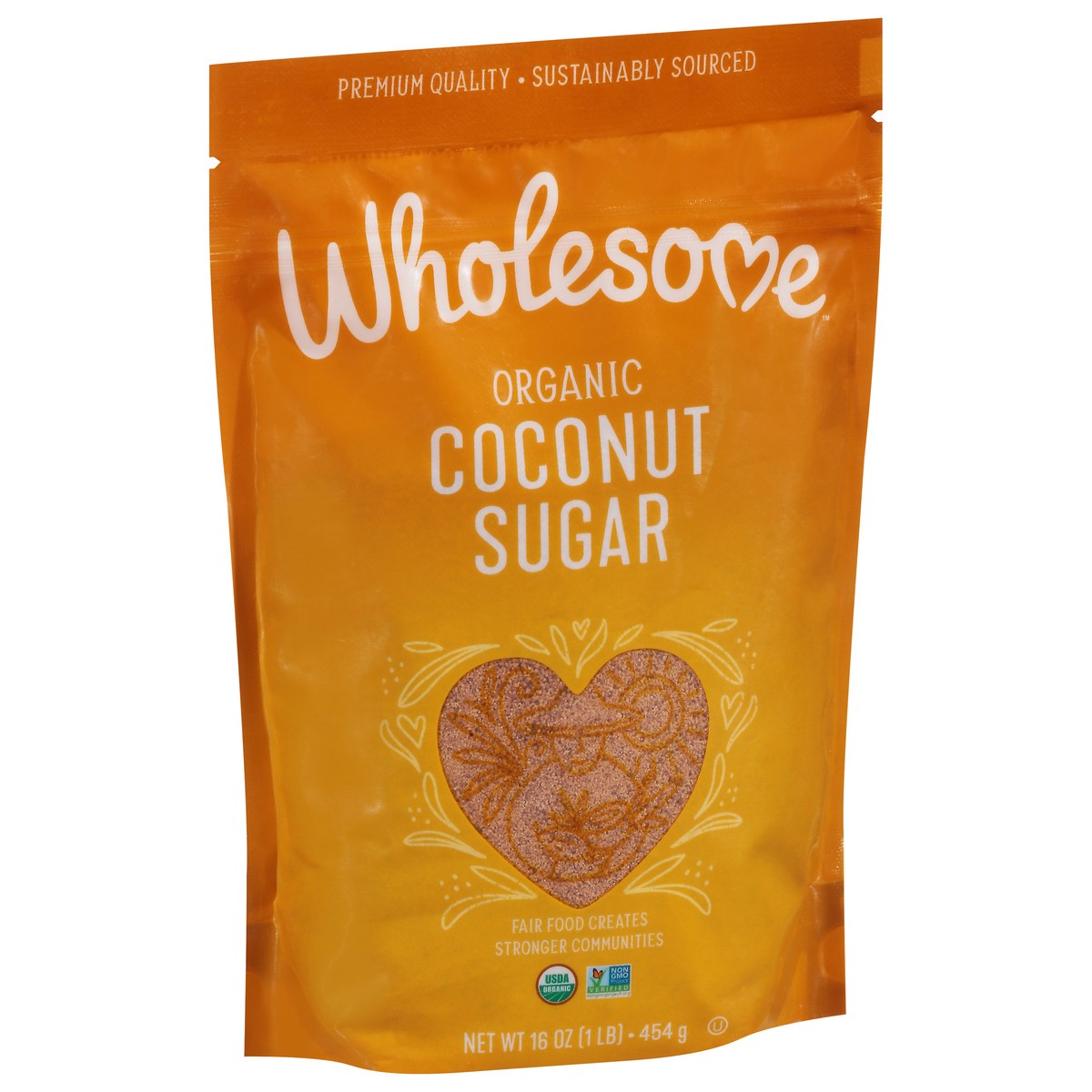 slide 6 of 9, Wholesome Organic Coconut Coconut Sugar 16 oz, 16 oz