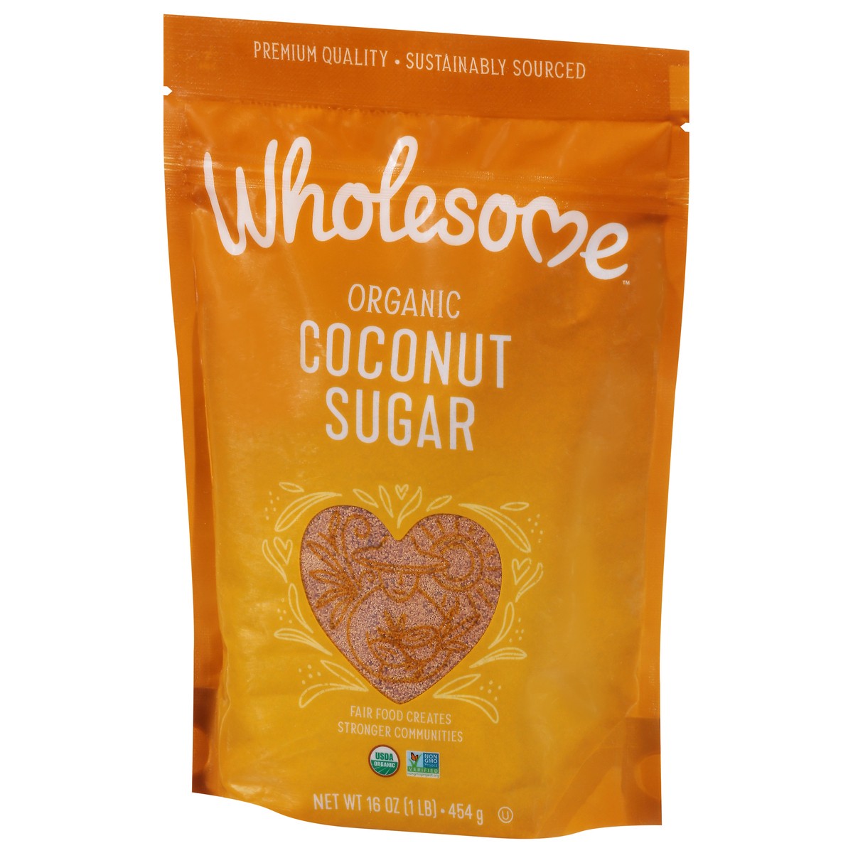 slide 3 of 9, Wholesome Organic Coconut Coconut Sugar 16 oz, 16 oz