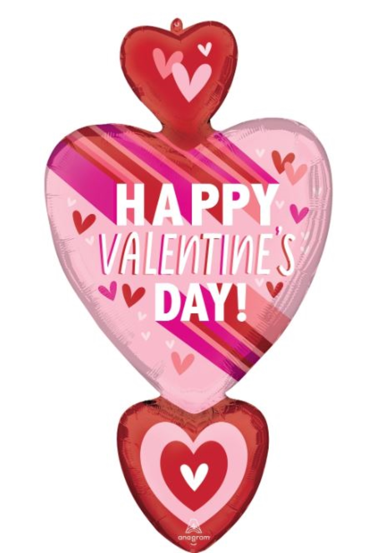 slide 1 of 1, E&r Sa Hvd Hearts Stripes 38, 1 ct