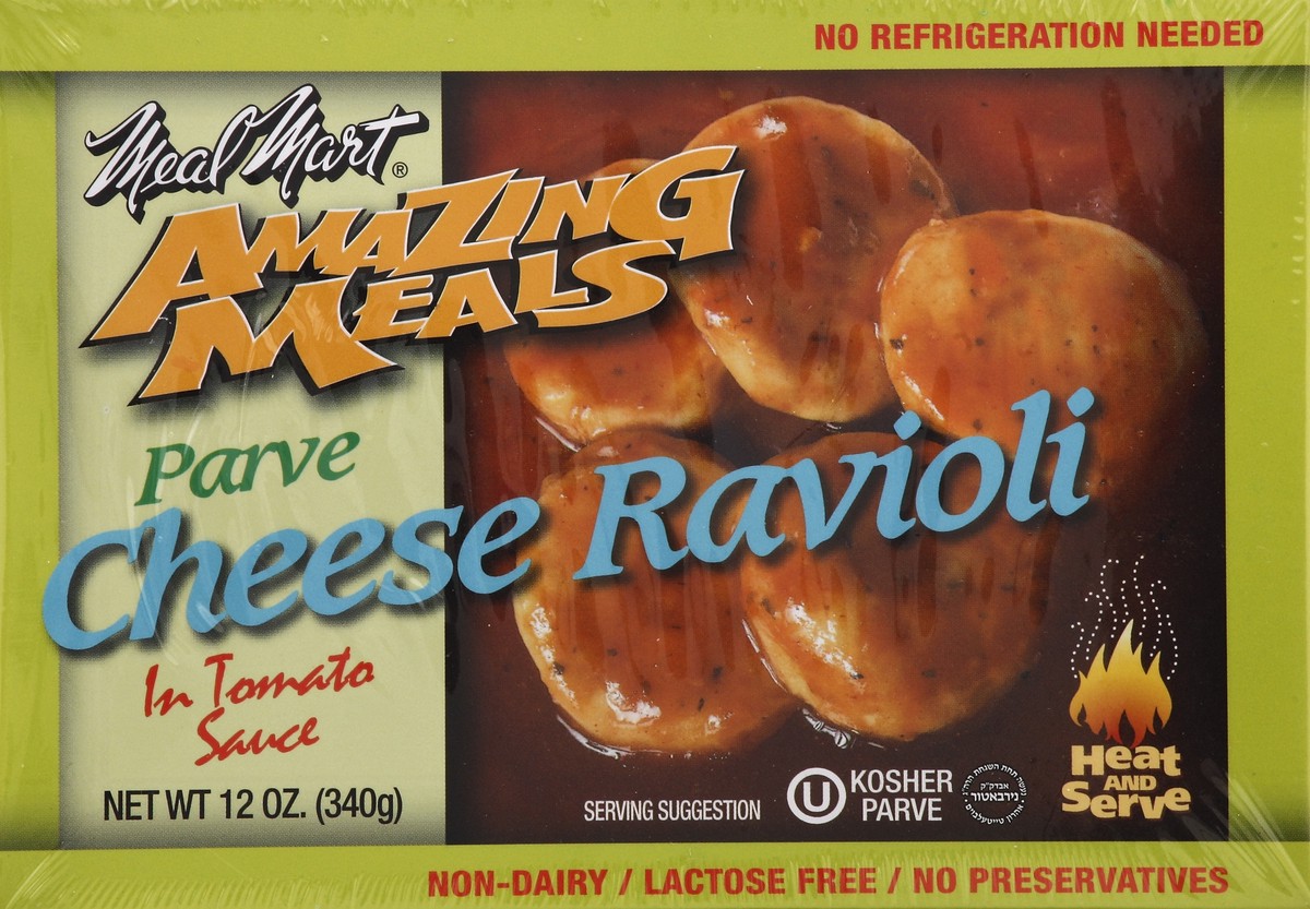 slide 4 of 4, Meal Mart Amazing Meals Ravioli Cheese, 12 oz