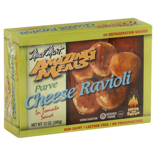 slide 1 of 4, Meal Mart Amazing Meals Ravioli Cheese, 12 oz