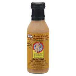 Lotus All-Natural Spicy Peanut Sauce