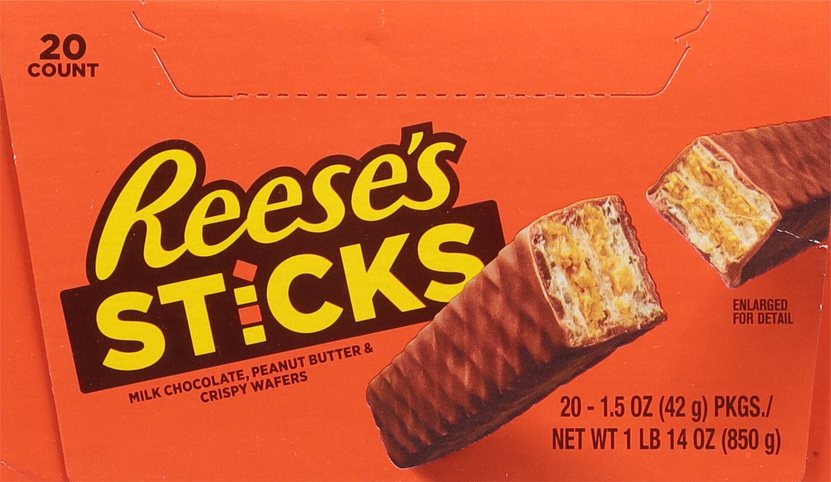 slide 12 of 13, Reese's Sticks Crispy Wafers 20 - 1.5 oz Packages, 20 ct