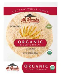 Organic Flour Tortillas - 9.1 oz