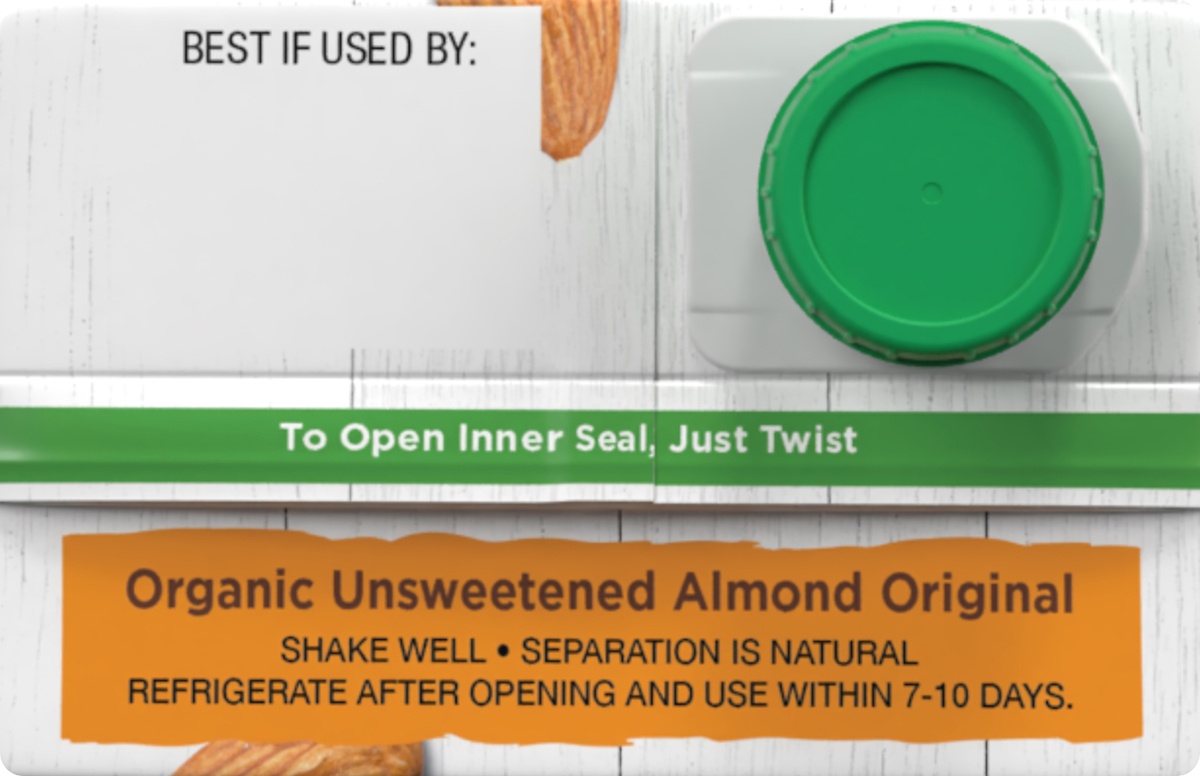 slide 6 of 9, Pacific Foods Organic Unsweetened Almond Original Plant-Based Beverage, 1 qt