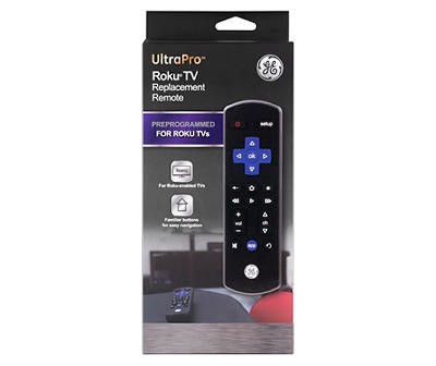 slide 1 of 1, Ge Ultrapro Roku Tv Replacement Remote, 1 ct