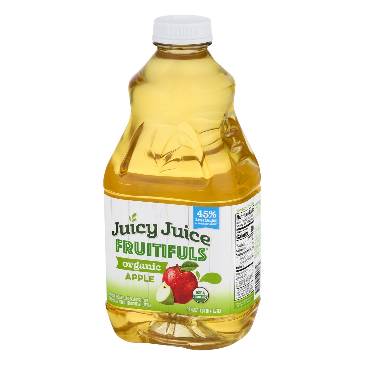 slide 3 of 9, Juicy Juice Apple Fruitfuls - 59 oz, 59 oz