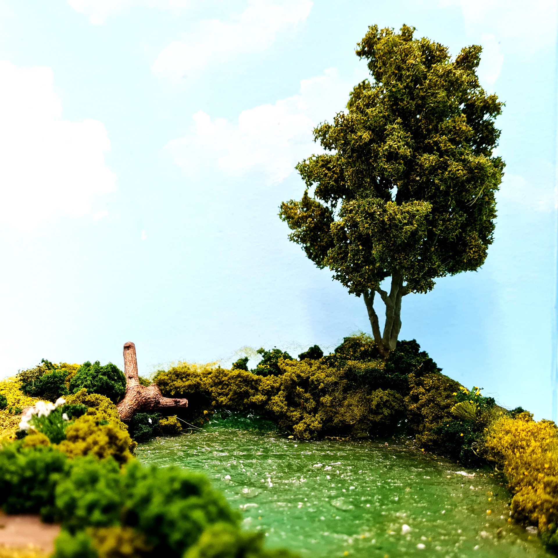 slide 5 of 5, Mini Water & Landscape Kit By Make Market, 11.25 in x 9.5 in x 3 in