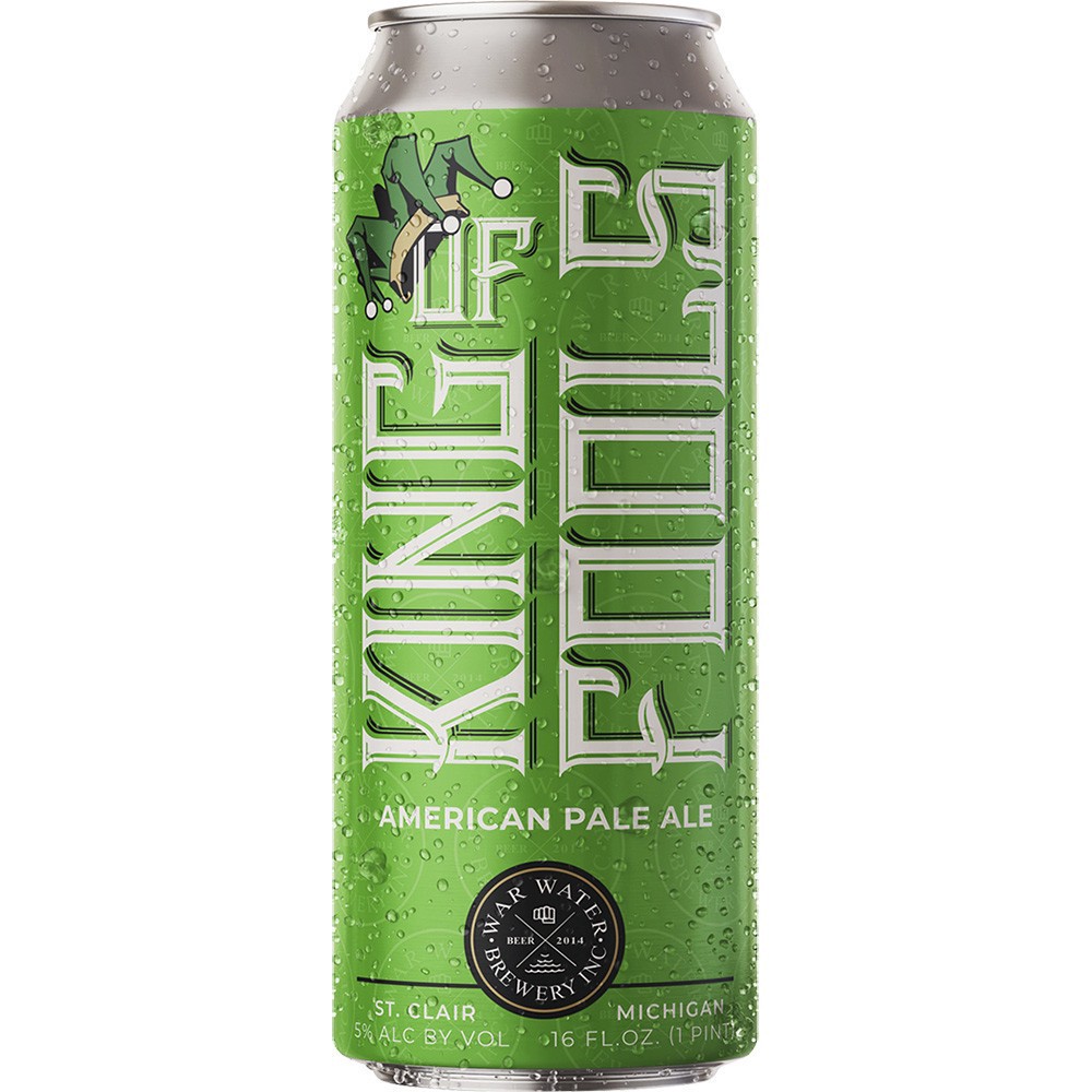 slide 1 of 1, War Water King Of Fools, 4 ct; 16 oz